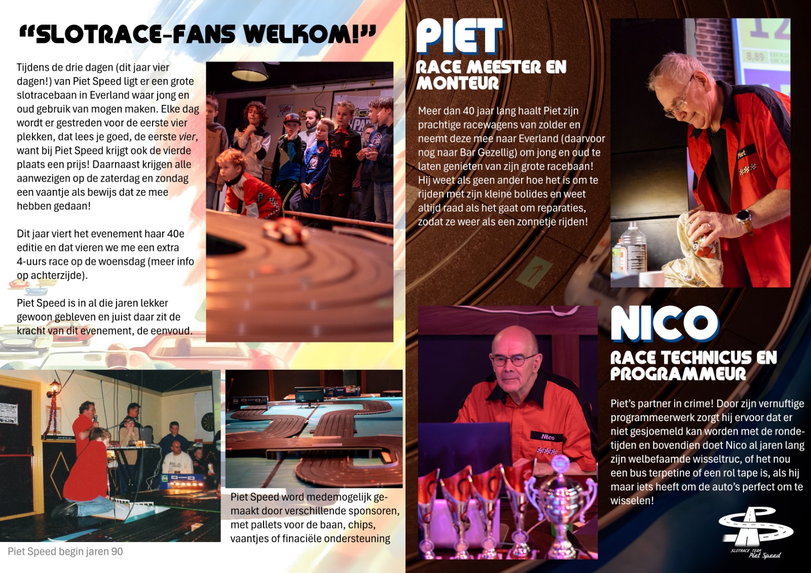 Binnenkant Flyer Grand Prix van Wognum